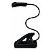 Leselampe LED mit Clip schwarz