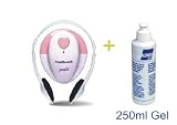 AngelSounds Fetal Doppler + 1 x 250ml Ultrasound Gel