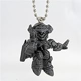 Macross Frontier Gashapon Key Chains - VF-25S : Ozma Lee (Ozuma R) Machine - Gunmetal Version