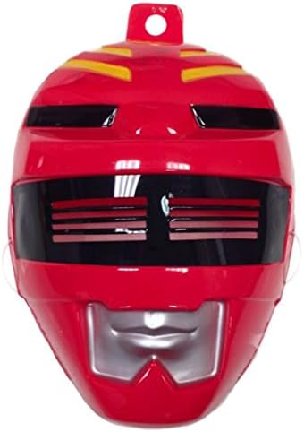 Red Power Ranger Mask Costume Mask