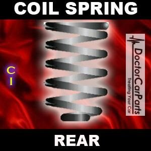 Coil Spring Rear - Honda Fr-V Mk5 Auto 1.8 Petrol 