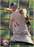 Carl Pavano Montreal Expos 1999 Pacific Prism Holographic Gold #88 Baseball Card