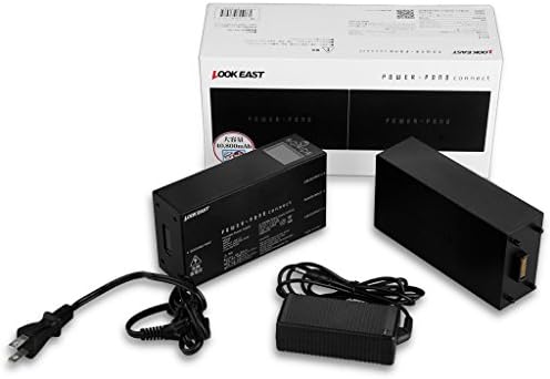 POWER POND® 40800mAh Ultra High Capacity Dual-USB Power Bank & 110V 90W Power Inverter Black for iPhone 5s 5c 5; iPad Air mini; Galaxy S5 S4; Note 3 2; the new HTC One (M8); Nexus ZP600+ Open Hole 3D and More (Panasonic Cells)