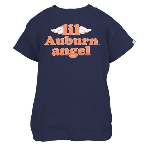 Auburn Tigers Navy Blue Toddler Little Angel T-shirt