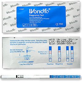 20 Ovulation Tests Strips + Free 5 Pregnancy Test Strip ( Free Shipping )