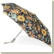 Totes - Adult Yellow Floral Auto Open Auto Close Compact Umbrella