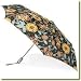 Totes - Adult Yellow Floral Auto Open Auto Close Compact Umbrella