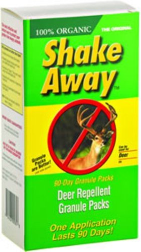 Tools: Shake Away Deer Powder 2x4oz 90 Day Packets #9003008