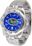 Florida Gators Sport Steel Band Ano-Chrome Men's Watch
