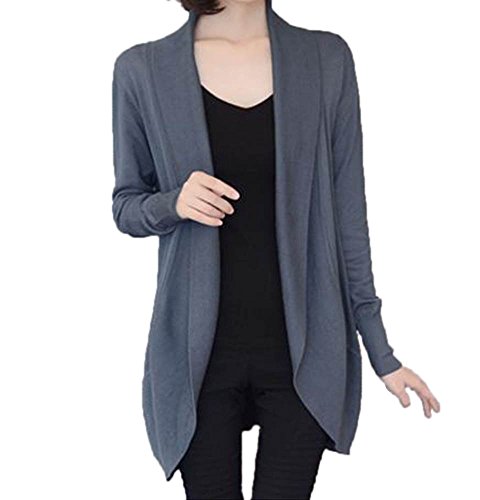 きれいめ レディース 秋 秋冬 冬 学生 OL 主婦 夏 黒 人気 ロング ニット カーディガン