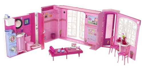 41kMihN5UdL Barbie Pink World House
