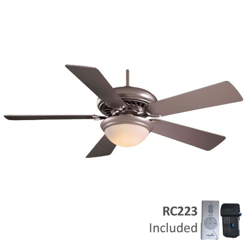 Minka Aire F569-BS Supra 52 in. Indoor Ceiling Fan - Brushed Steel