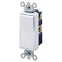 Leviton Decora Rocker 4-Way AC Residential Quiet Switch, Light Almond, #5604-2T