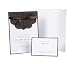 Hortense B. Hewitt Wedding Accessories Print Yourself Invitation Kit, Brown With Scalloped Top Wrap, Pack of 25