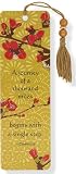 Japonica Beaded Bookmark