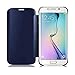 Hovisi Luxurious Shiny Flip Case Cover Samsung Galaxy S7 Edge (Darkblue)