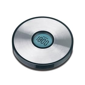 Salter #1200 LCD Wall Mount Aquatronic Kitchen Scale and Clock by Salter