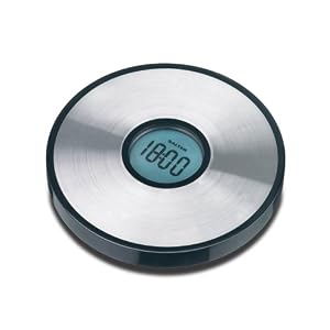 Salter #1200 LCD Wall Mount Aquatronic Kitchen Scale and Clock