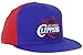 NBA Los Angeles Clippers Flat Brim Flex Fit Wool Hat, Large/X-Large