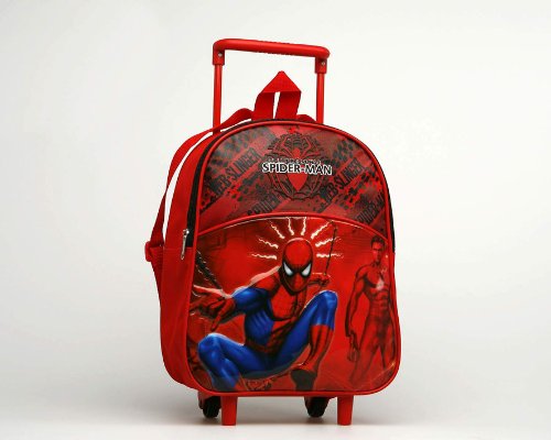 Imagen 1 de B/CARRITO MOCHILA SPIDERMAN 31X25CM