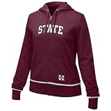 Nike Mississippi State Bulldogs Ladies Maroon Classic Full Zip Hoody Sweatshirt