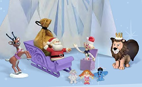 Rudolph the Red-Nosed Reindeer Misfit Island 2014 PVC Figurine Set