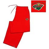 Minnesota Wild NHL 'Goalie' Pants (Dk Red)