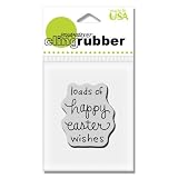Stampendous, CRE261, Stamp Cling Easter Wishes