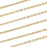 14/20 Gold Filled Cable Chain 2.2mm Bulk By The Foot
