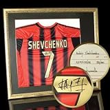 2004 Shevchenko Signed AC Milan Home Jersey