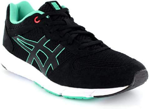 Mens Onituska Tiger Shaw Runner Oxfords Running Sporty Training Sneakers - Black/Mint - 10