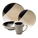 Joseph Abboud Innovation Beige 16-Piece Dinnerware Set, Service for 4