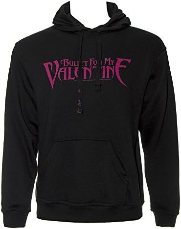 Bullet For My Valentine Unisex-adults Logo Hoodie - Large, Black