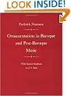 Ornamentation in Baroque and Post-Baroque Music, with Special Emphasis on J.S. Bach
