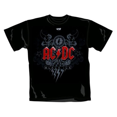 AC/DC - T-Shirt Black Ice (in XL)