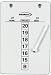 Halex Dry Erase Dart Scoreboard