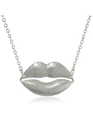 Samantha Faye "Closet" Lips Pendant Necklace