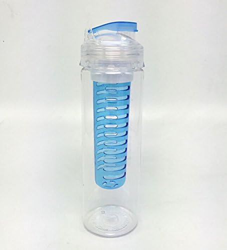 Ainest 800ml Fruit Fuzer Infusing Infuser Water Bottle Sports Health Juice Make Style Blue