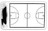 9 x 15.5 Full Court Playmaker Basketball Clipboard with dry erase marker