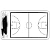 9 x 15.5-inch Full Court Playmaker Basketball Clipboard with dry erase marker