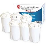 ReplacementBrand RB-UNIVERSAL-R6 Universal Pitcher Filter, 6-Pack