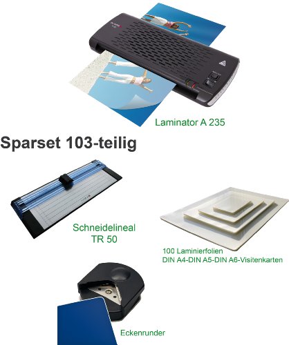 Grosses Laminierset Olympia 4in1