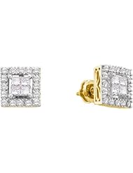 0.75CTW DIAMOND INVISIBLE EARRING