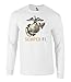 US Marines Semper Fi Eagle Graphic Long Sleeve Officially Licensed T Shirt