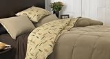 Review Columbia 161015 / Columbia Okeechobee Bass Down Alternative Twin Mini Comforter Set, Stone