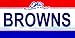 LP-2056 Ohio State Background License Plates - Browns