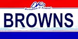 Ohio State Background License Plate