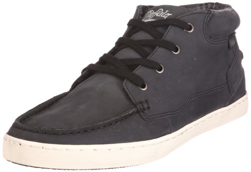 Buffalo 5050-I2833 NUBUCK LEATHER 122794, Herren Sneaker, Schwarz (BLACK 01), EU 43