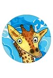 Emily Green Giraffe Plate