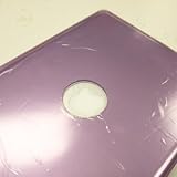 IVEA PURPLE Crystal Clip on See Thru Hard Case Cover for New Macbook Pro 13" 13.3" Inch Aluminum Unibody